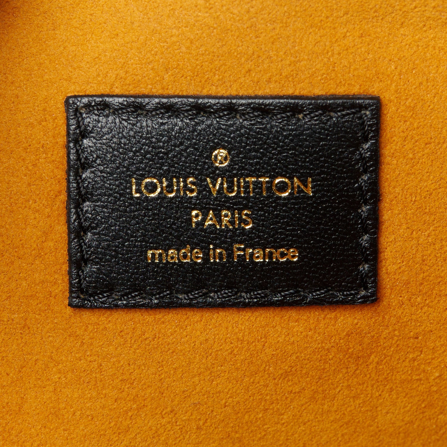Louis Vuitton Lambskin Embossed Monogram Coussin MM  Black 8 of 11
