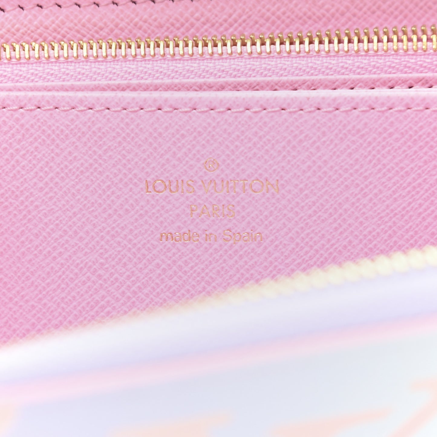 Monogram Giant Spring In The City Zippy Wallet Sunrise Pastel