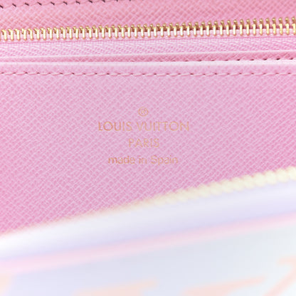 Louis Vuitton Monogram Giant Spring In The City Zippy Wallet Sunrise Pastel 6 of 7