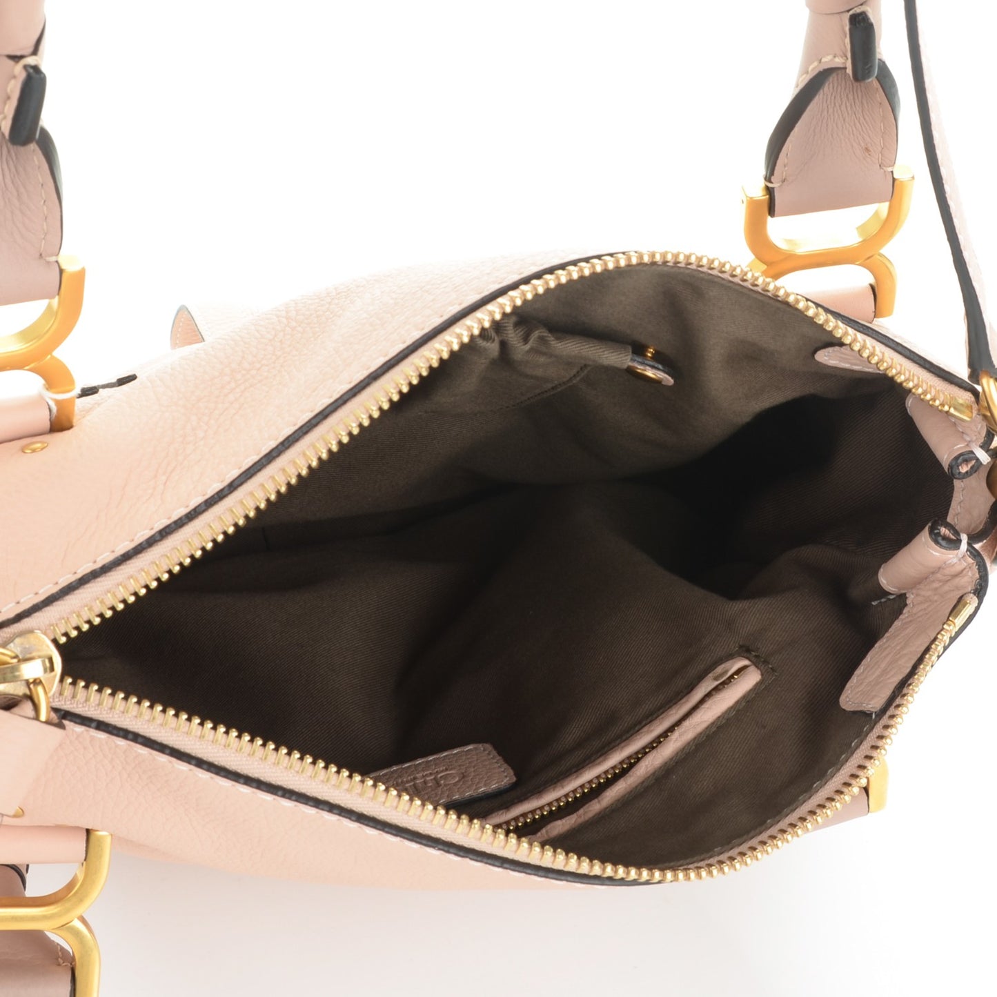 Calfskin Medium Marcie Satchel Blush Nude