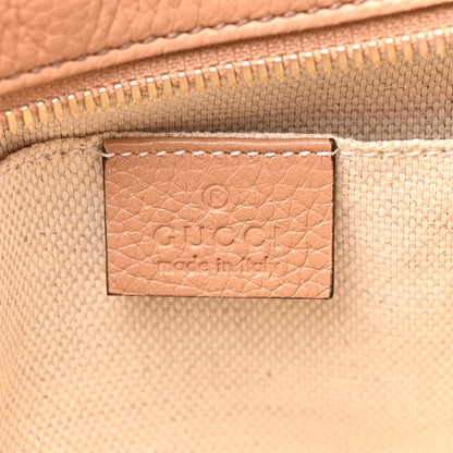 Gucci Pebbled Calfskin Small Soho Disco Bag Camelia 6 of 10