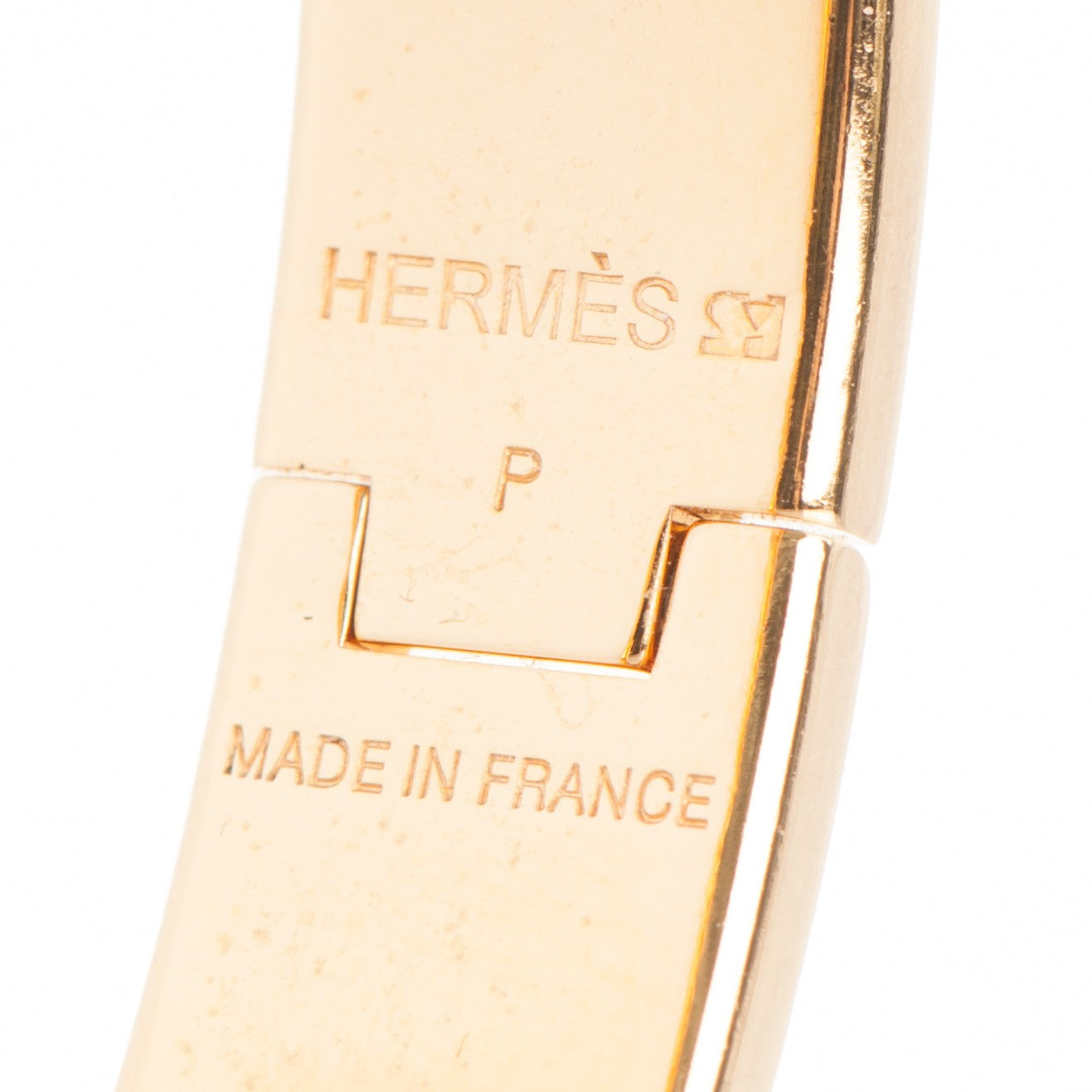 Enamel Narrow Clic Clac H Bracelet GM Black