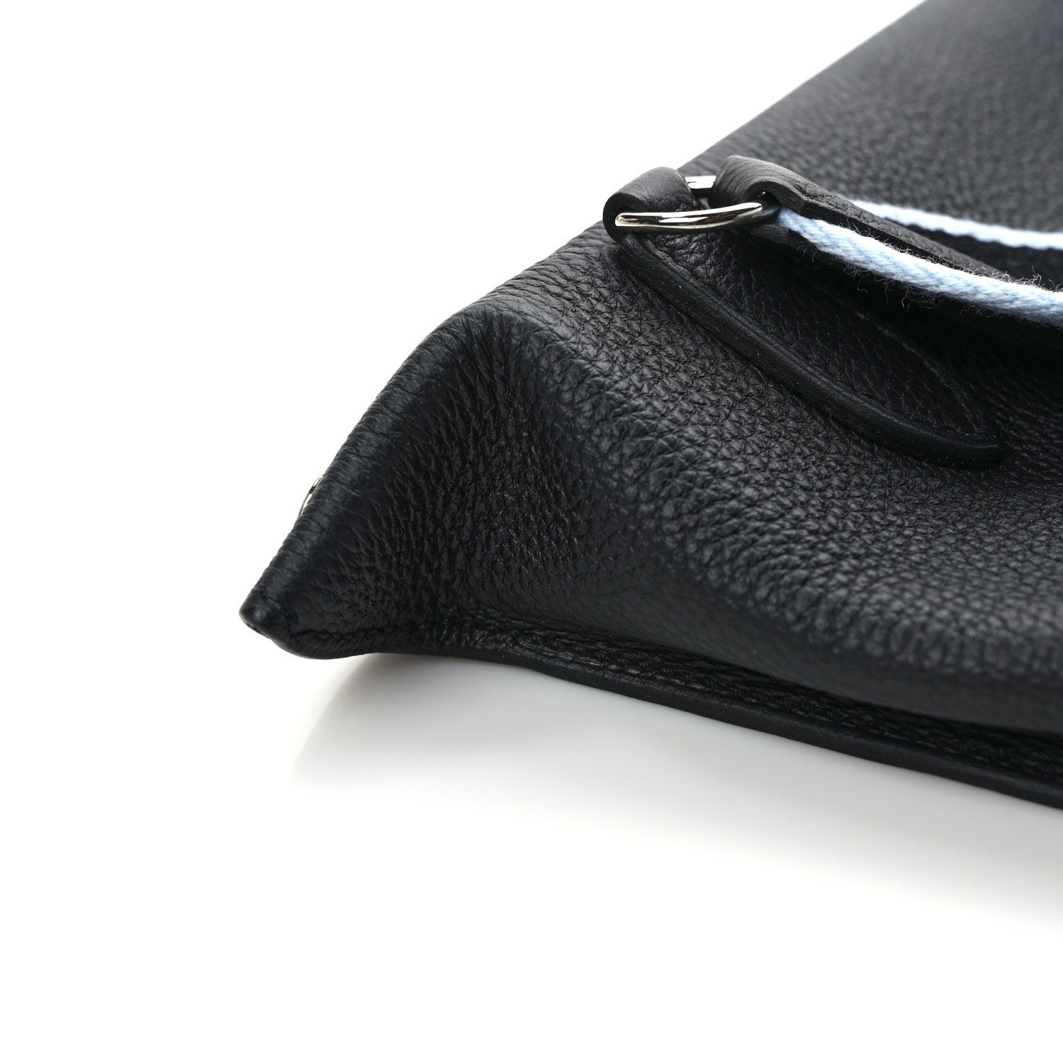 Hermes Togo Videpoches Black Light Blue 10 of 10
