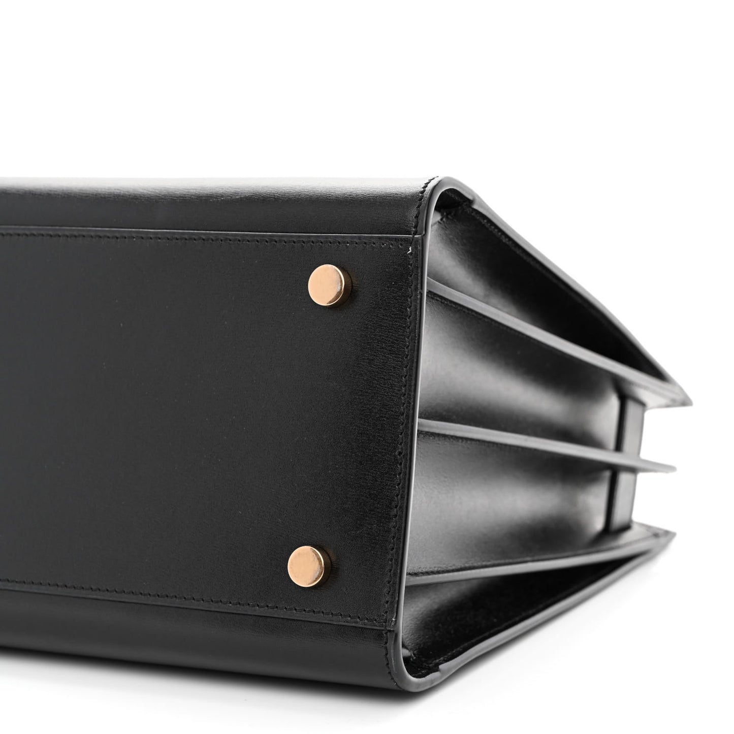 Calfskin Small Sac De Jour Black