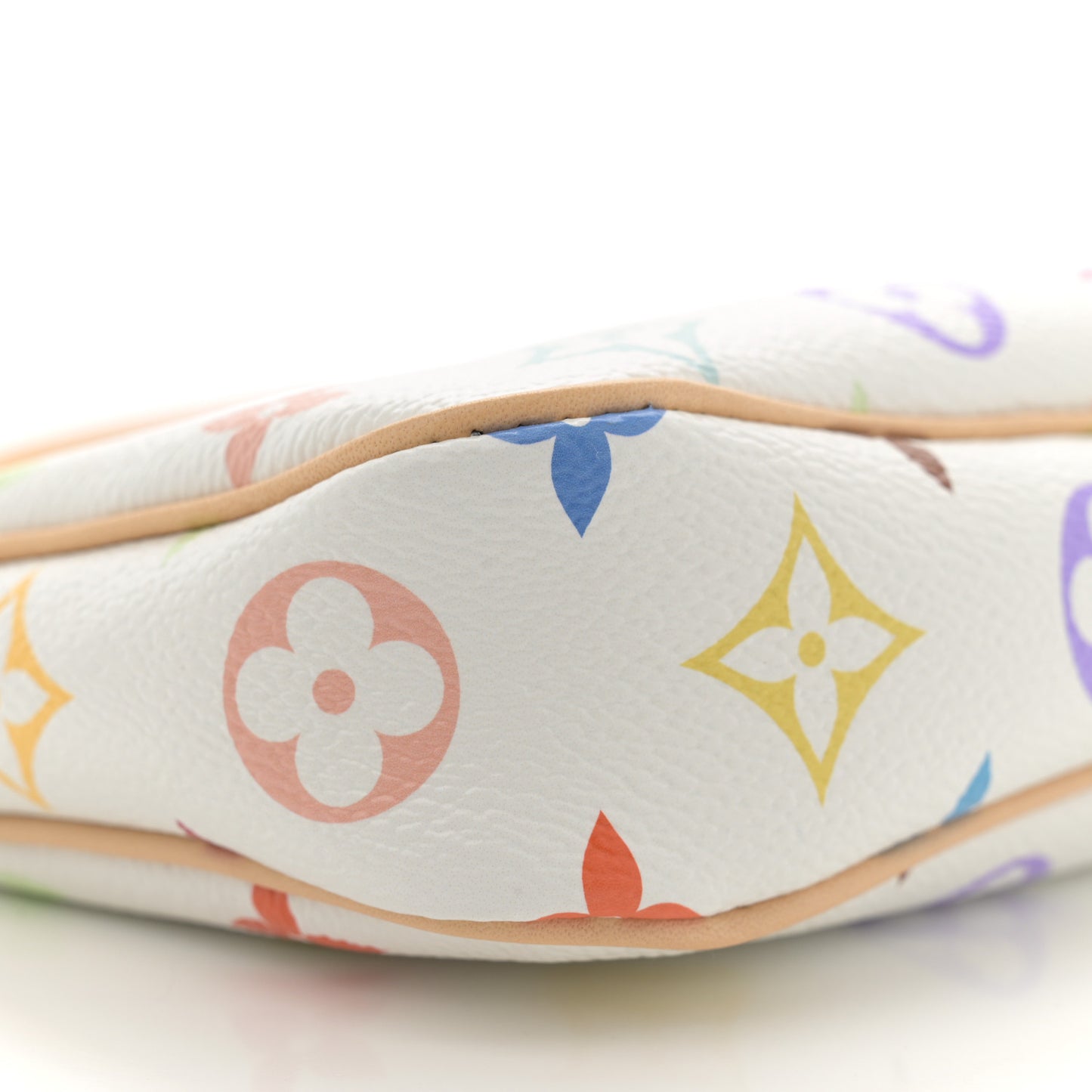 LV X TM Monogram Multicolor Pochette Accessories White