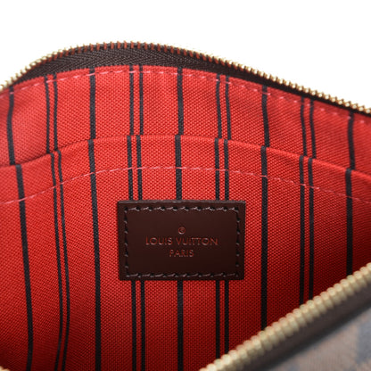 Louis Vuitton Damier Ebene Neverfull MM GM Pochette 6 of 7