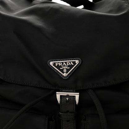 Prada Nylon Vela Medium Backpack Black 7 of 9