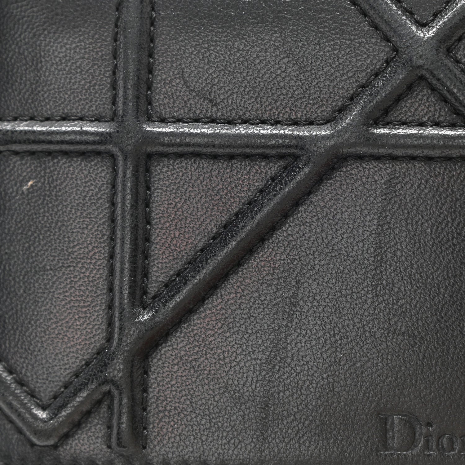 Christian Dior Lambskin Baby Diorama Flap Bag Black 8 of 9