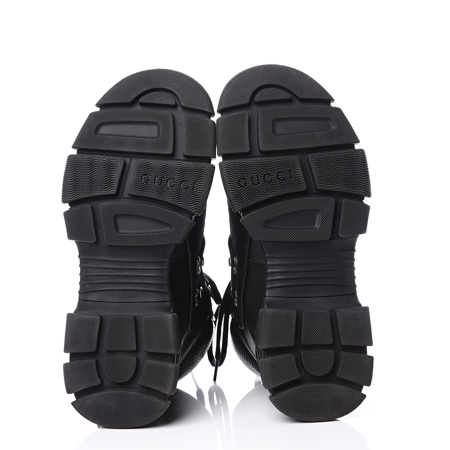 X SEGA Calfskin Suede Technical Canvas Womens Flashtrek High-Top Sneakers 40.5 Black
