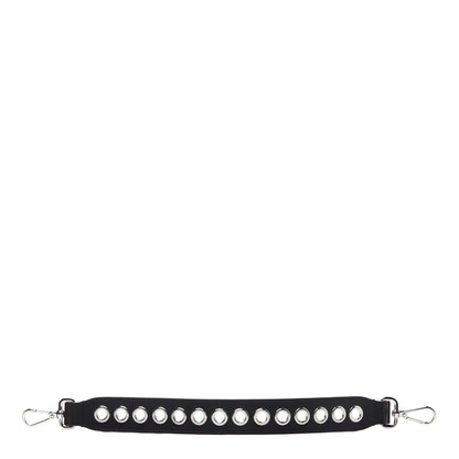 Fendi Vitello Liberty Grommet Bi-Color Mini Strap You Black Camelia 1 of 6