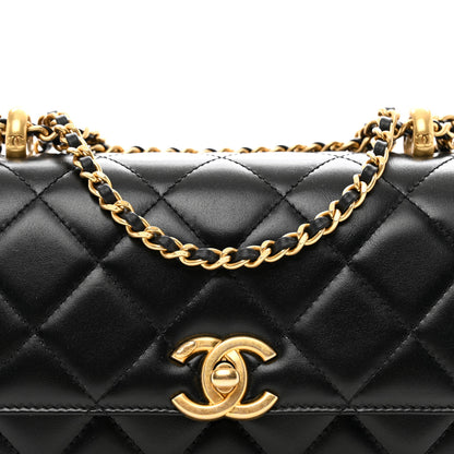 Chanel Calfskin Quilted Mini Perfect Fit Flap Black 5 of 11