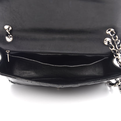 Chanel Patent Quilted Maxi Single Flap Black 5 of 17