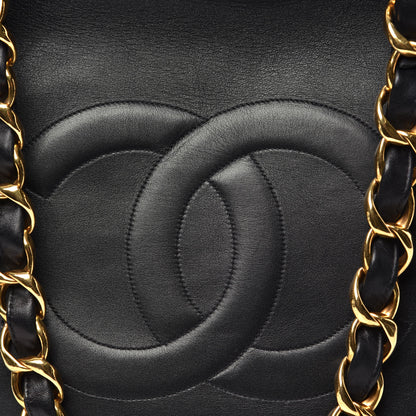Chanel Lambskin CC Tote Black 12 of 14