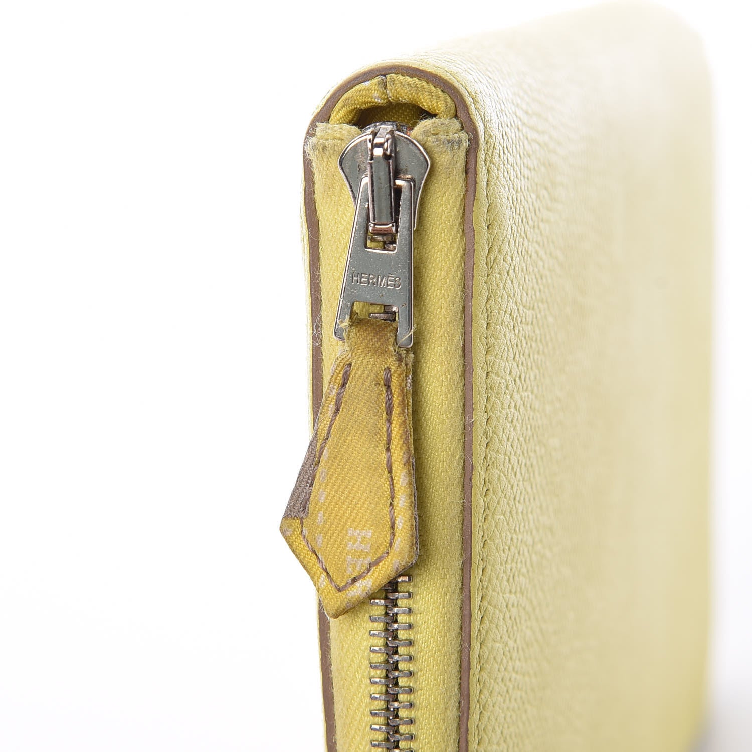 Hermes Epsom Silk'In Wallet Soufre 8 of 11