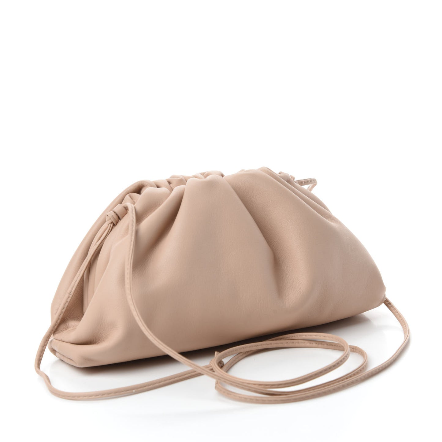 Butter Calfskin The Mini Pouch Almond