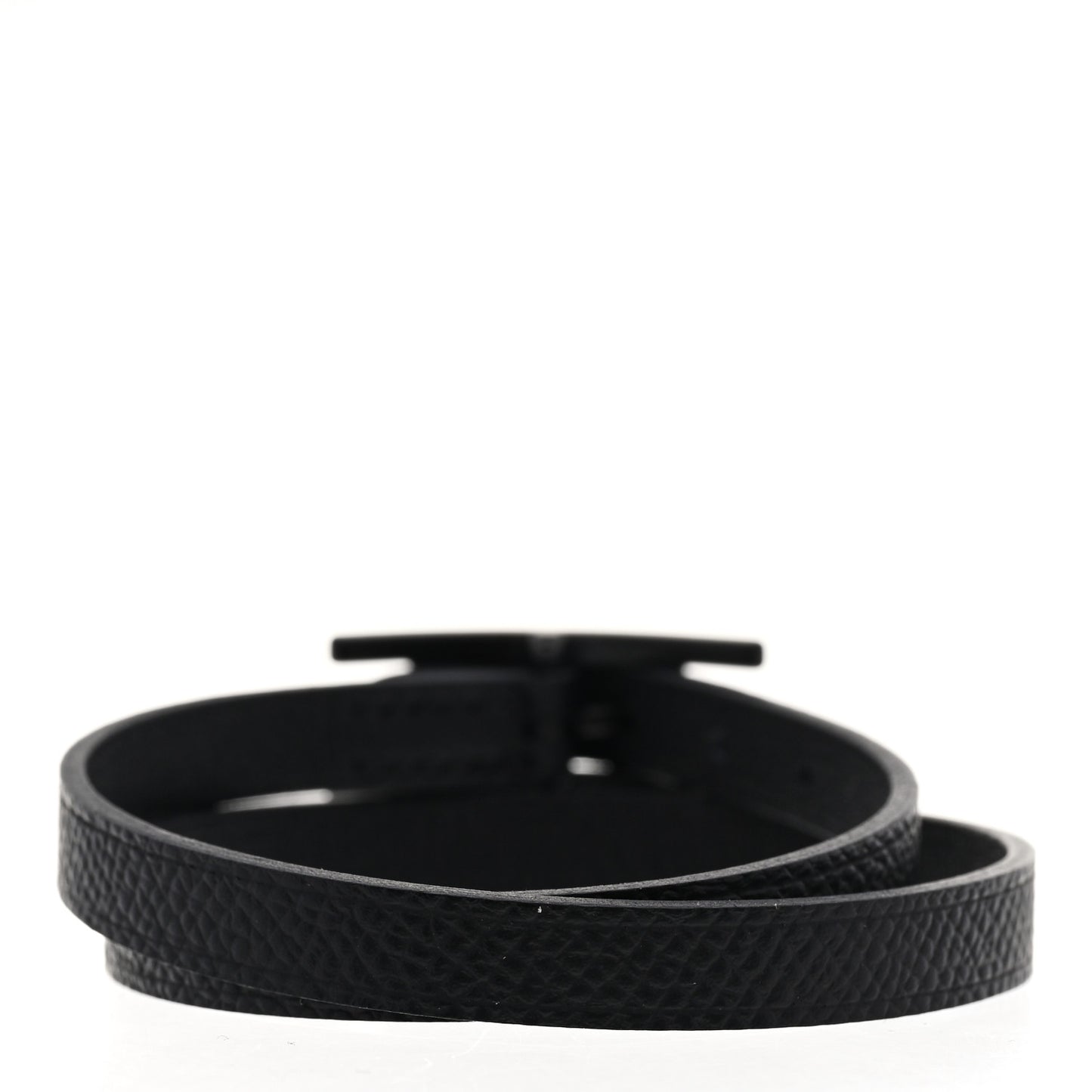 Epsom Behapi Double Tour Bracelet T3 Black