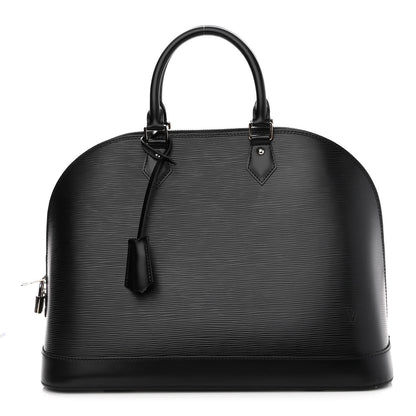 Louis Vuitton Epi Alma MM Black 1 of 9