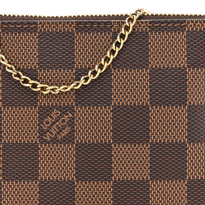 Louis Vuitton Damier Ebene Mini Pochette Accessories 7 of 10