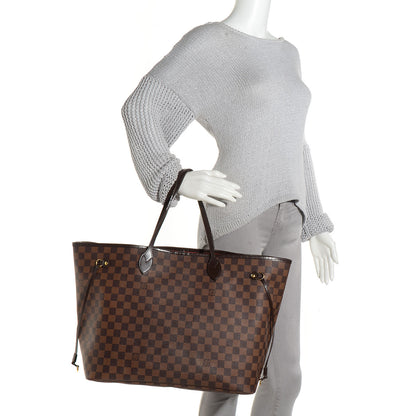 Louis Vuitton Damier Ebene Neverfull GM 2 of 7