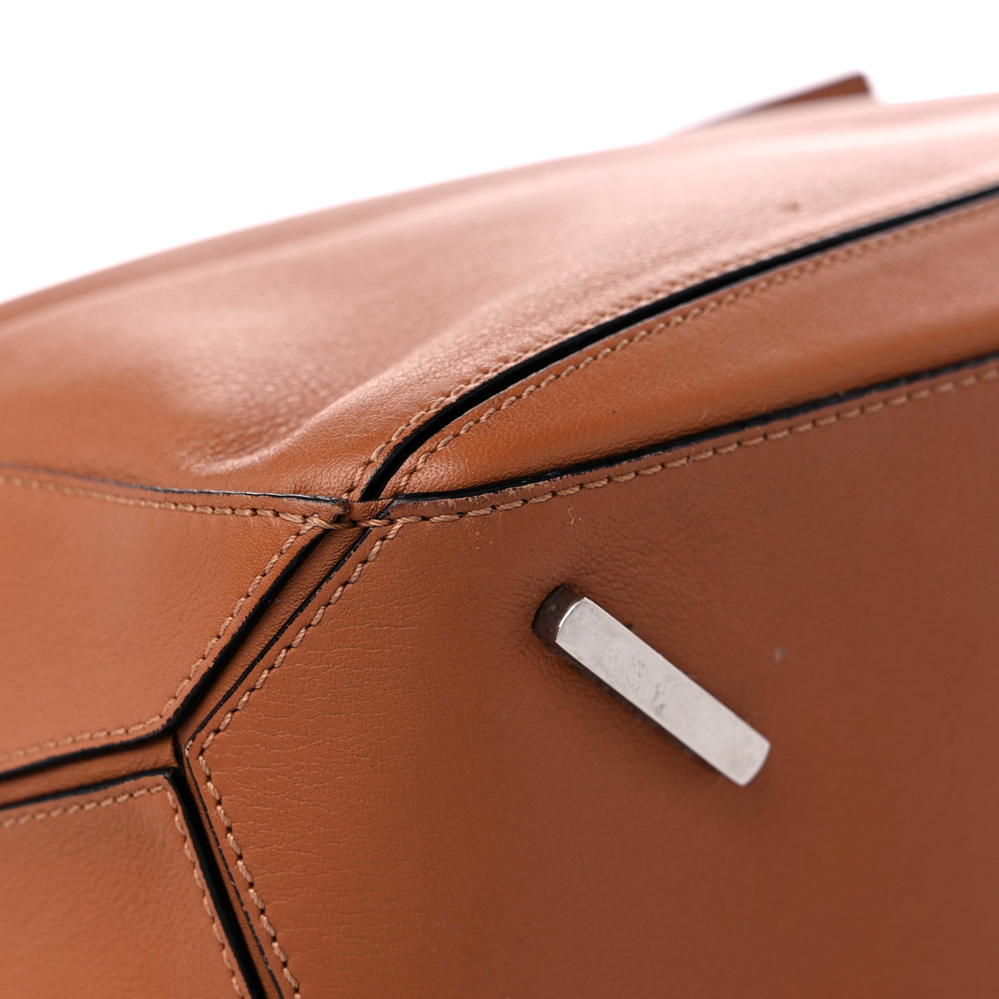 Calfskin Medium Puzzle Bag Tan