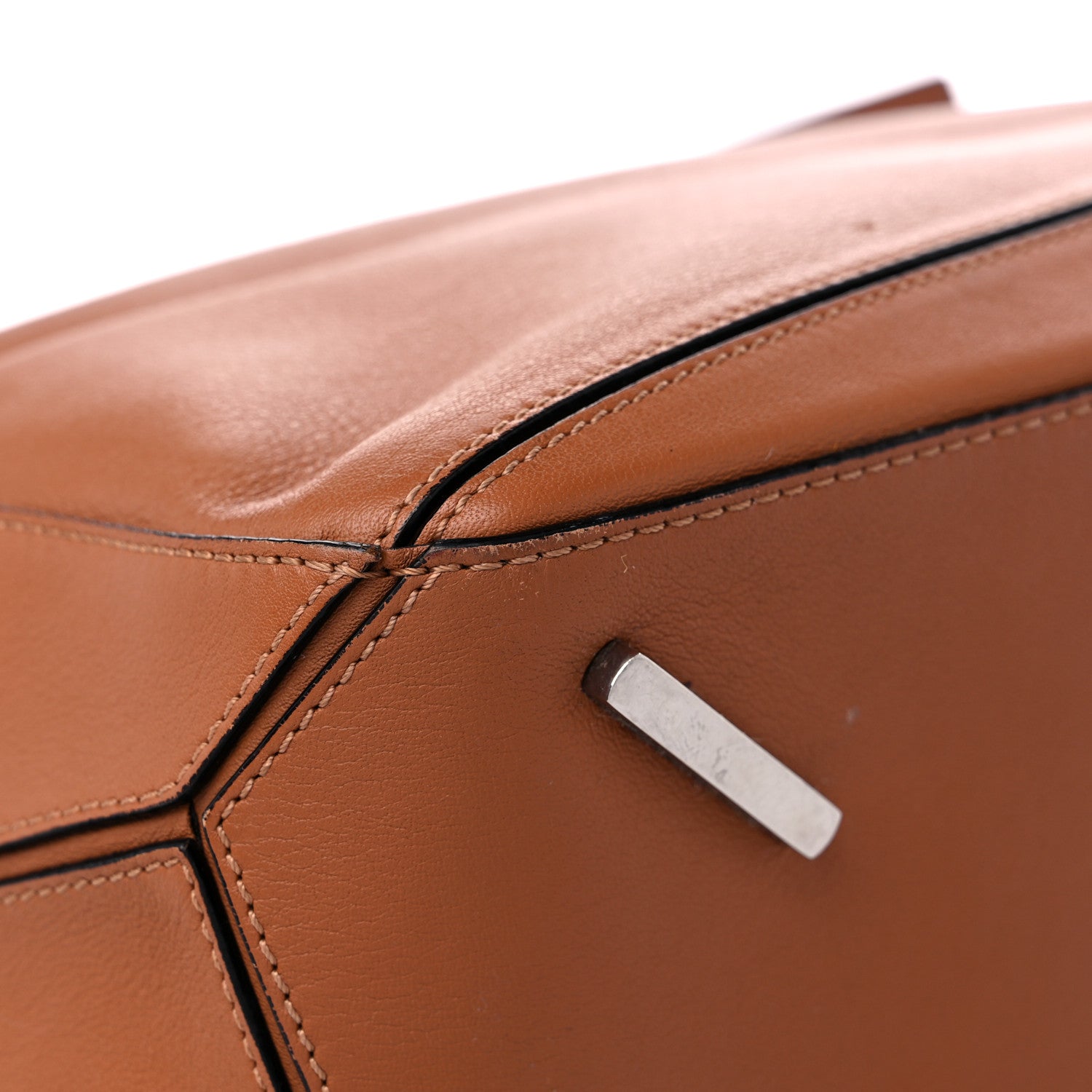 Loewe Calfskin Medium Puzzle Bag Tan 8 of 18