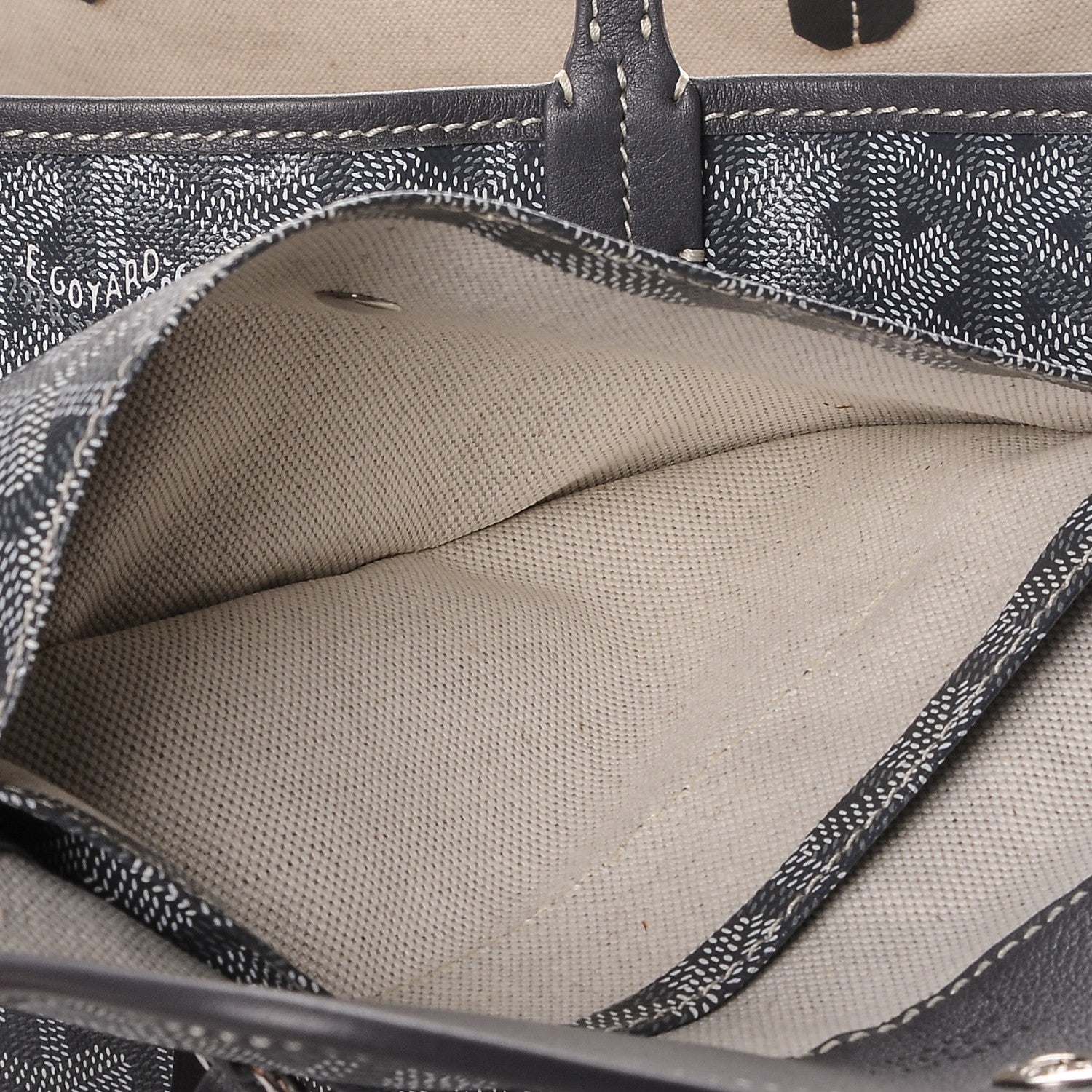 Goyard Goyardine Saint Louis PM Grey 7 of 7