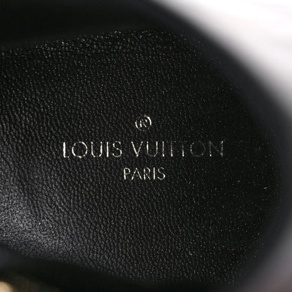 Louis Vuitton Calfskin Monogram Afterglow Platform Ankle Boots 39 Black 7 of 7
