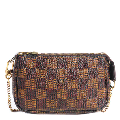 Louis Vuitton Damier Ebene Mini Pochette Accessories 1 of 7
