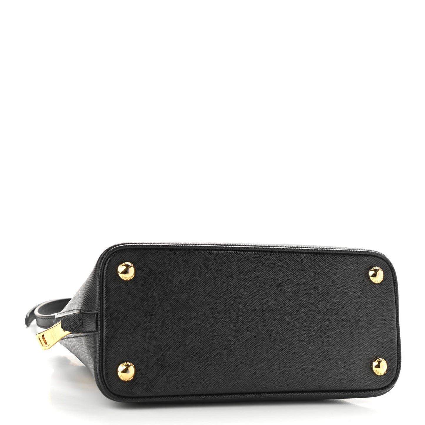 Saffiano Lux Mini Promenade Tote Black