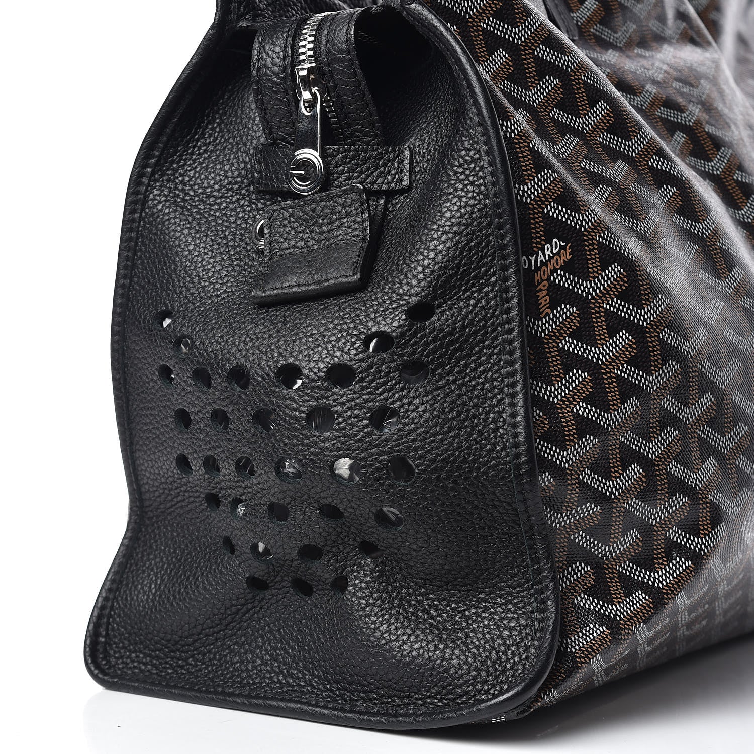 Goyard Goyardine Sac Hardy Pet Carrier PM Black 6 of 10