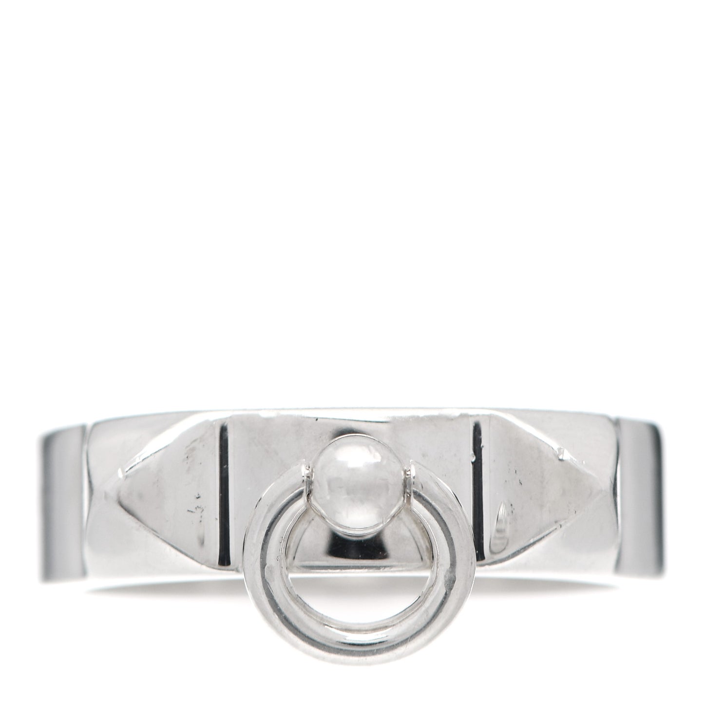 Sterling Silver PM Collier De Chien Ring 52 6