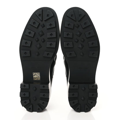 Hermes Glossed Calfskin First Oxford 39 Black 5 of 8