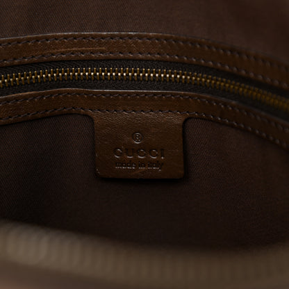 Gucci Monogram Interlocking G Tote Dark Brown 5 of 7