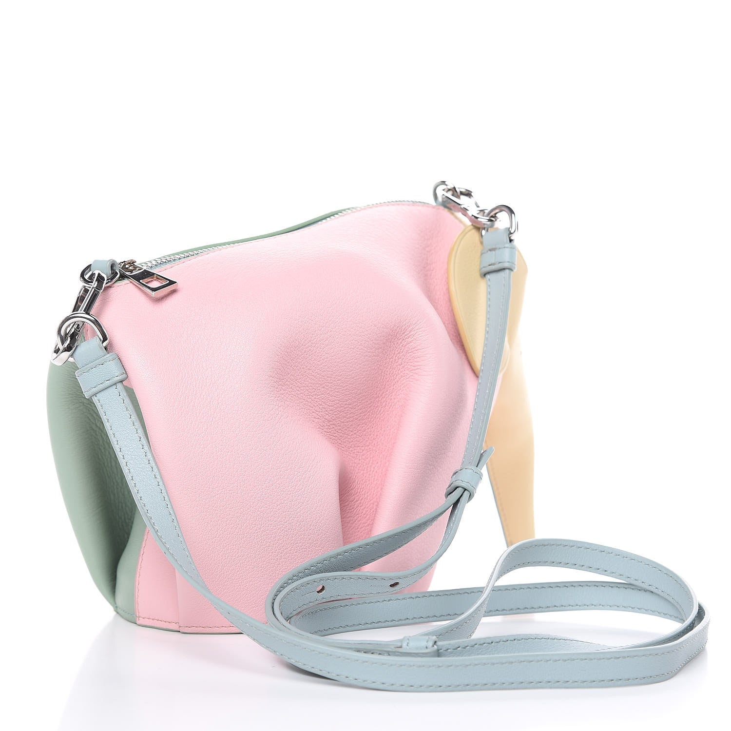 Loewe Calfskin Mini Elephant Crossbody Bag Multicolor 3 of 7
