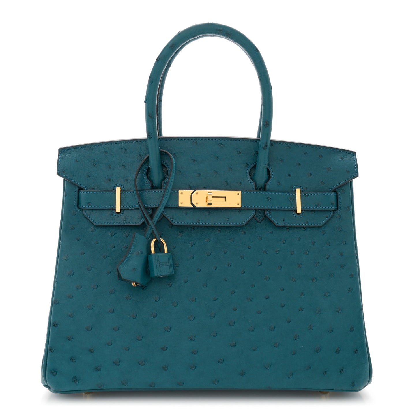 Ostrich Birkin 30 Colvert