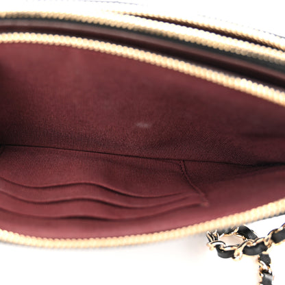 Chanel Lambskin Quilted Small Clutch With Chain Black 6 of 13