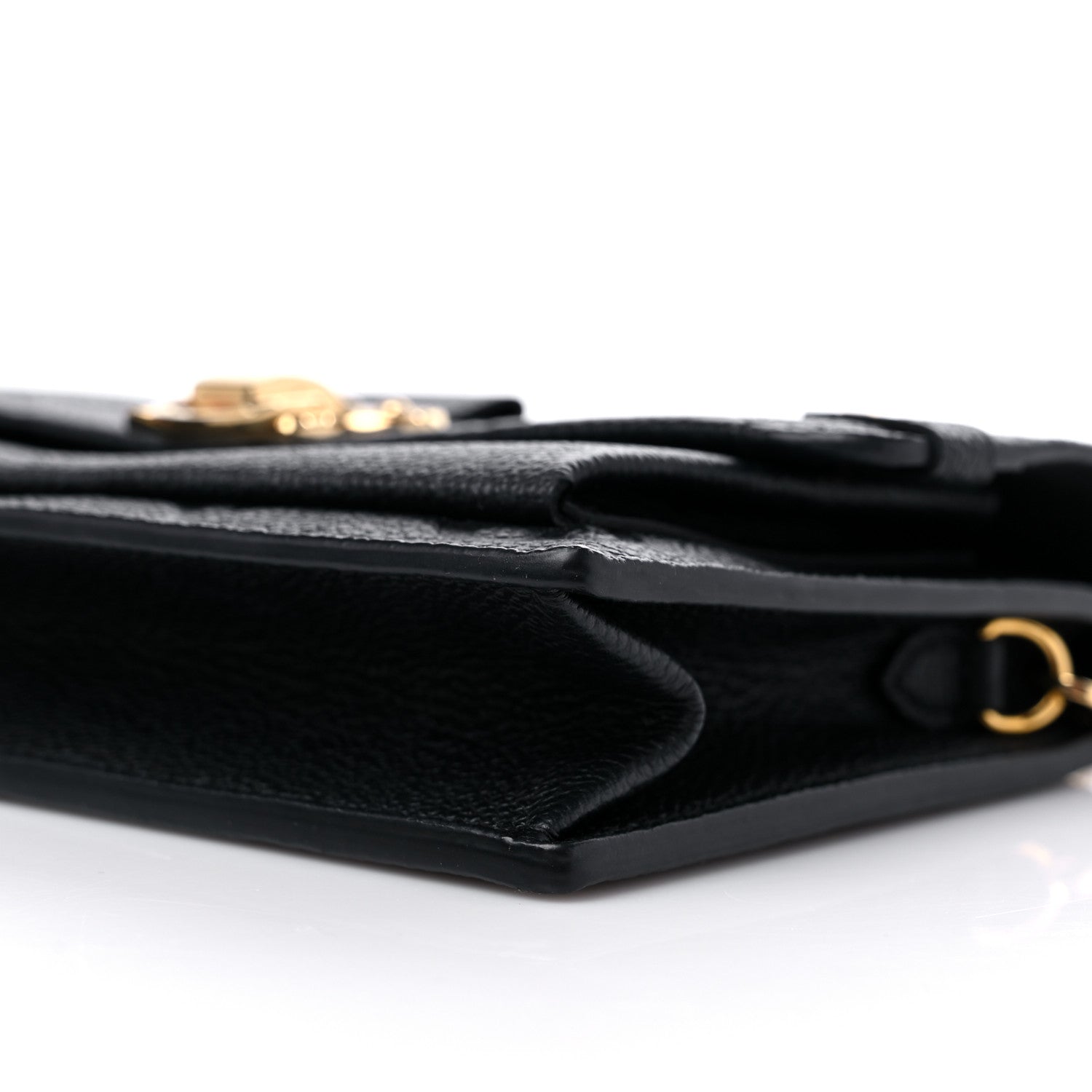 Louis Vuitton Empreinte Vavin Chain Wallet Black 9 of 10