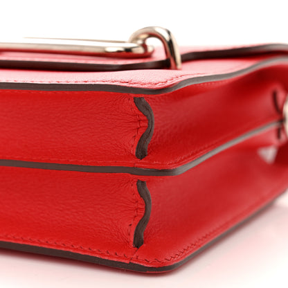 Hermes Evercolor Mini Sac Roulis Rouge De Coeur 10 of 11