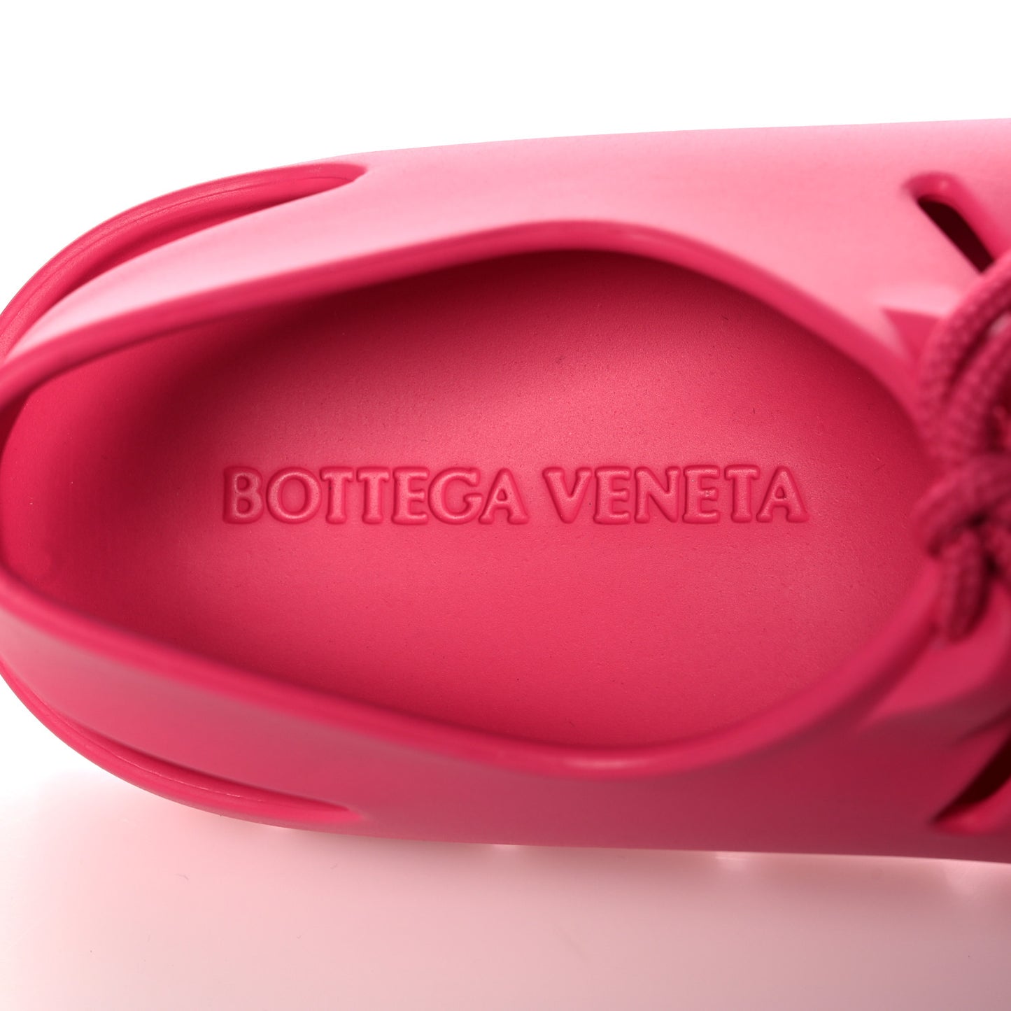 Rubber Jelly Sandals 37 Cranberry