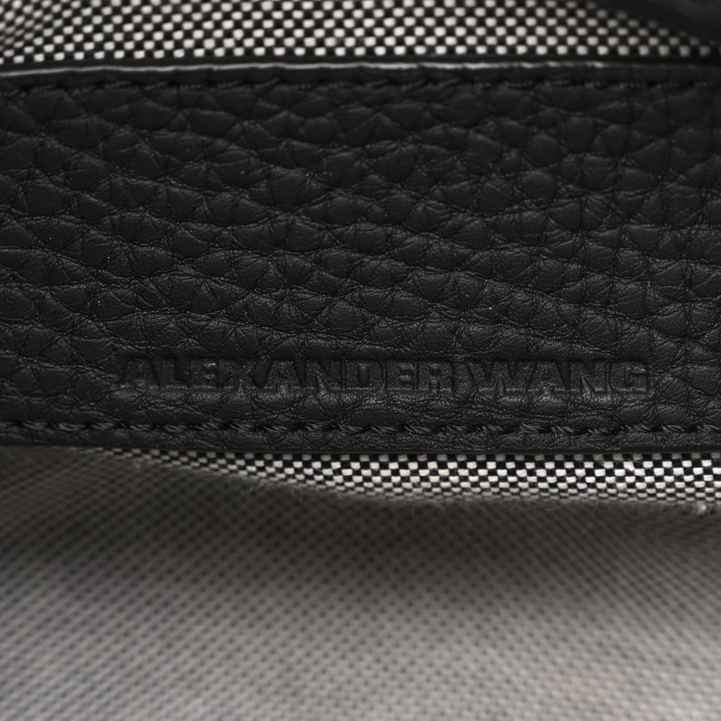 Calfskin Studded Mini Rockie Matte Black Rhodium Hardware