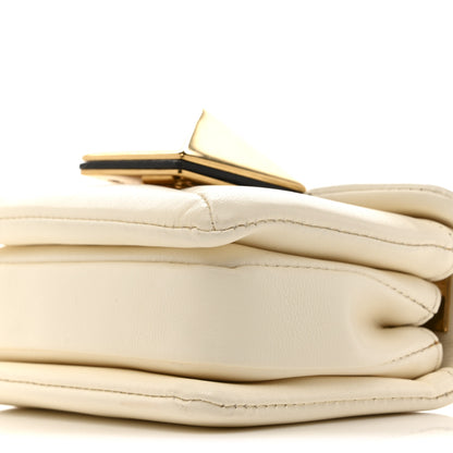 Valentino Garavani Nappa Micro One Stud Chain Bag Ivory 10 of 10