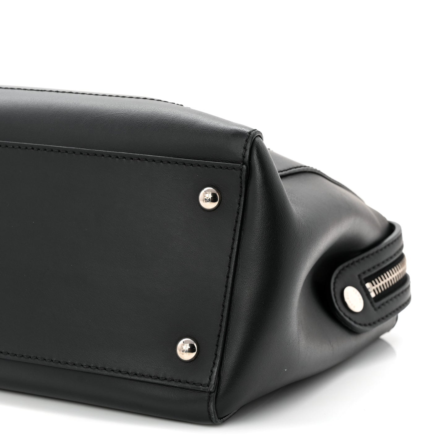 Vitello Baltico Dolce DotCom Satchel Black Blue Royal
