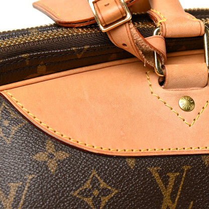 Louis Vuitton Monogram Alize 2 Compartment Luggage Travel Bag 20 of 30