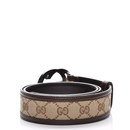 Gucci Monogram Interlocking G 40mm Belt 90 36 Dark Brown 2 of 6
