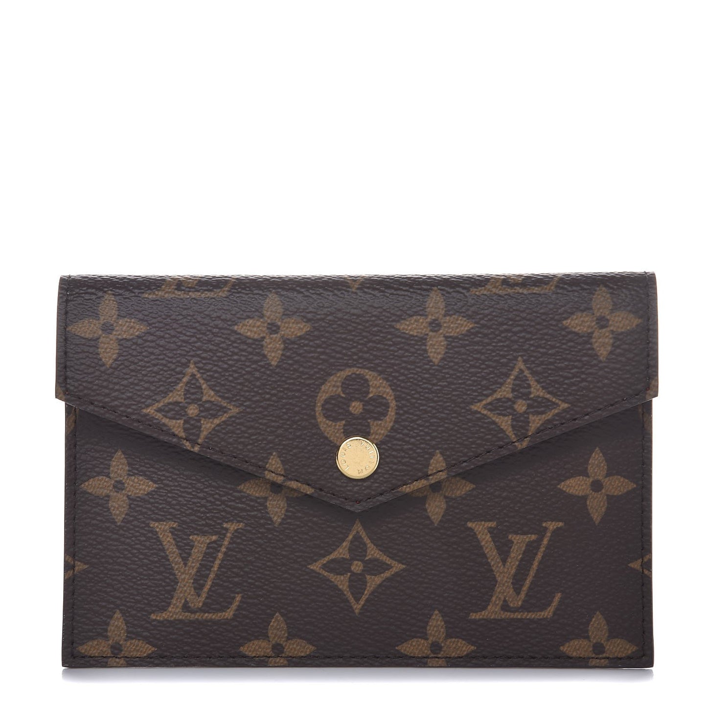 Monogram Daily Organizer Envelope Insert Red