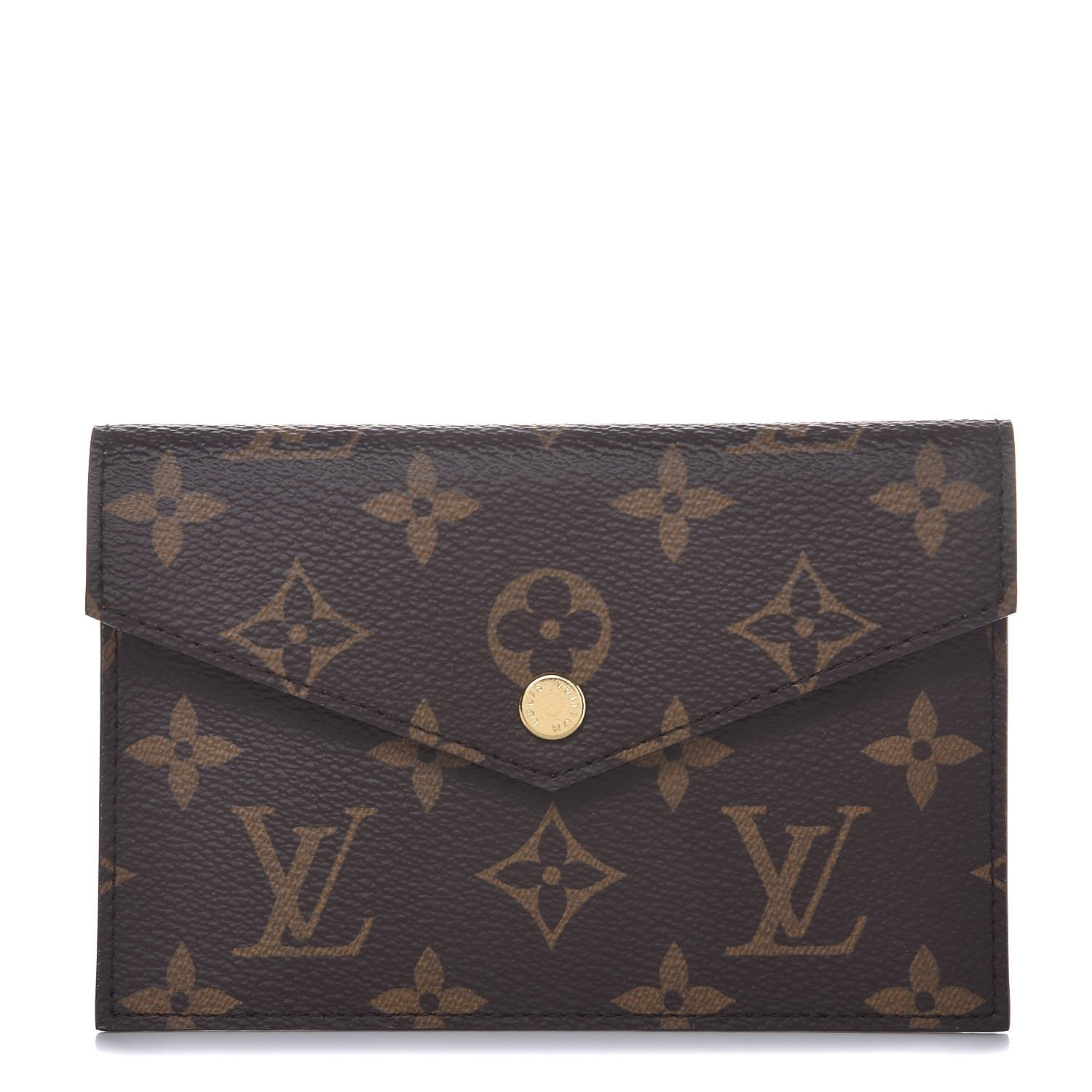 Louis Vuitton Monogram Daily Organizer Envelope Insert Red 1 of 7