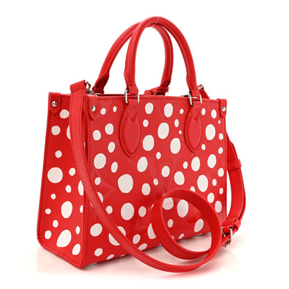 Louis Vuitton LV X YK Empreinte Infinity Dots Onthego PM Rogue White 3 of 9