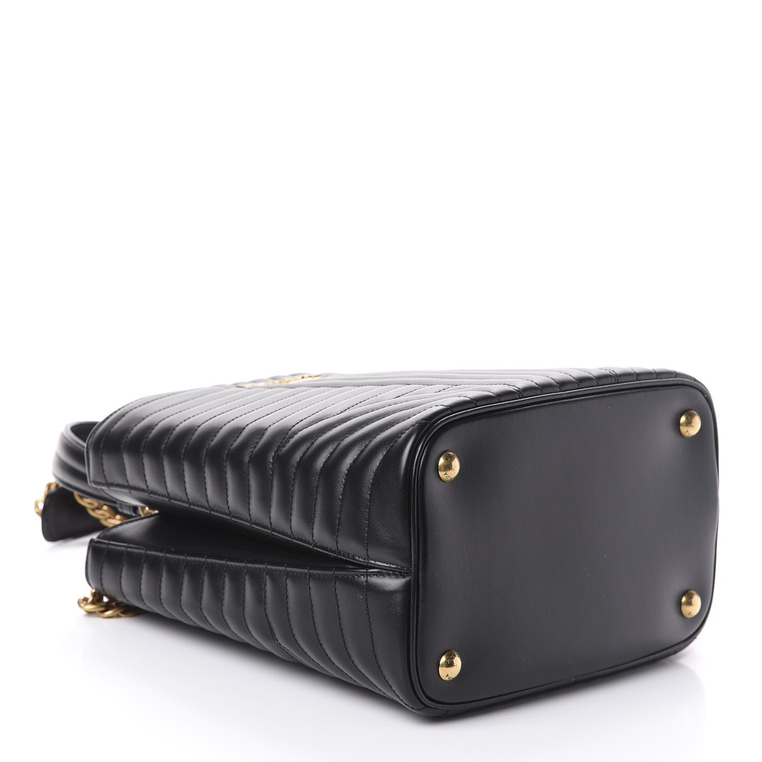 Prada Soft Calfskin Impunture Diagramme Medium Panier Black 4 of 9