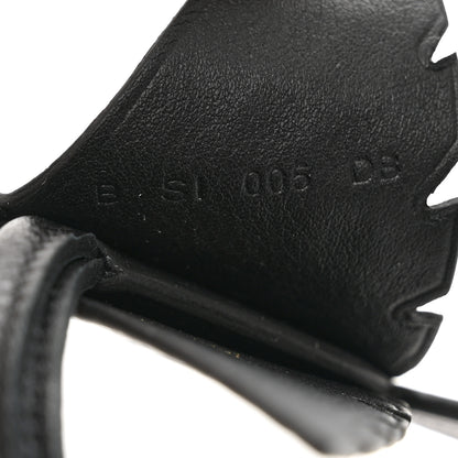 Hermes Swift Alligator Birdy Bag Charm Black 3 of 4