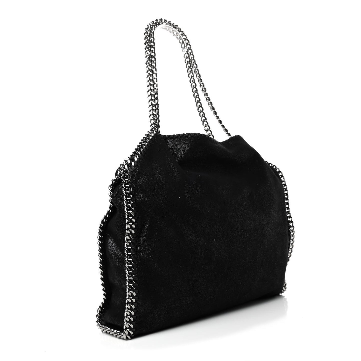 Shaggy Deer Small Falabella Tote Black